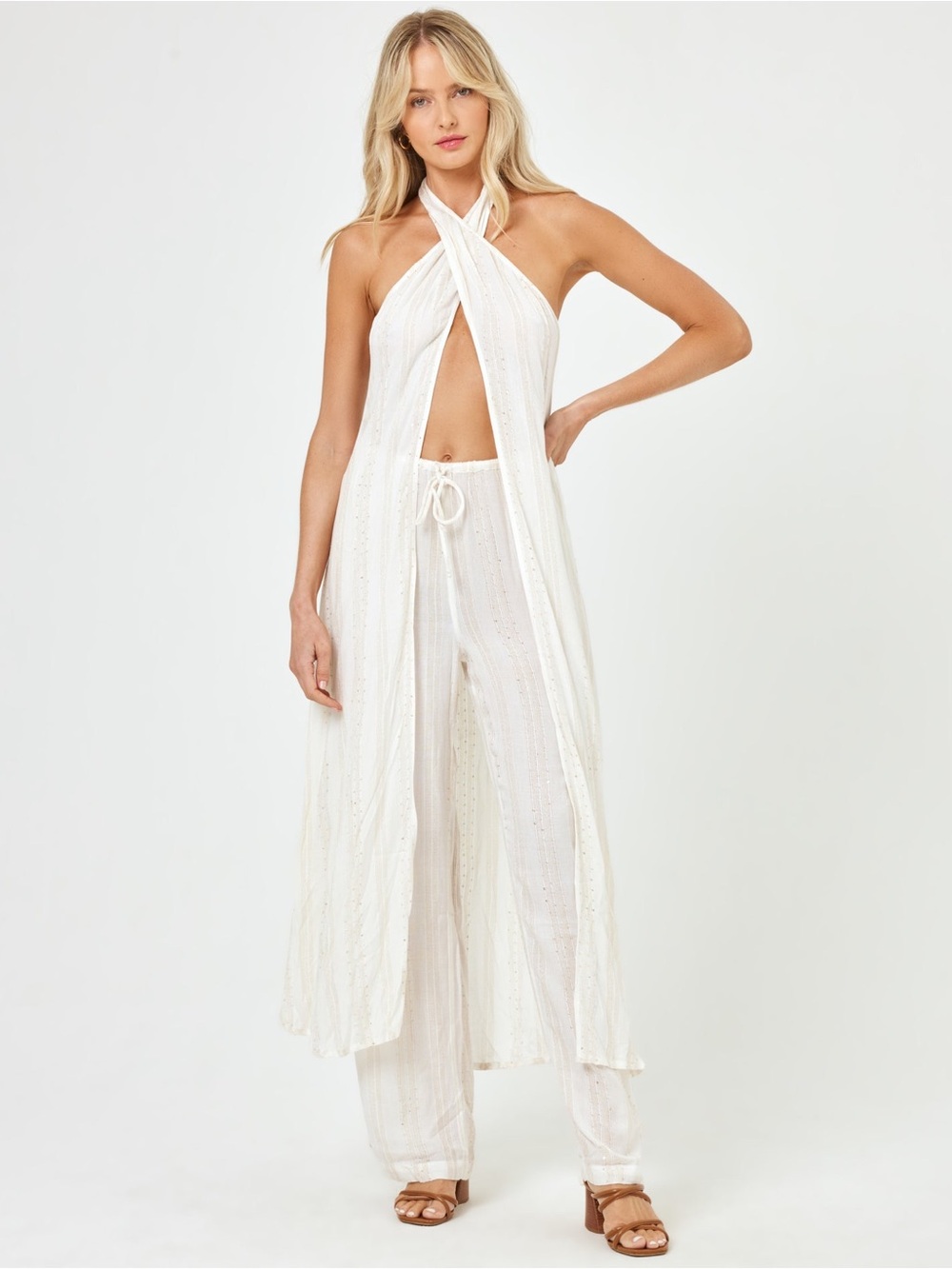 LSPACE Cyrus Cover Up in Cream